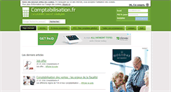 Desktop Screenshot of comptabilisation.fr