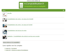 Tablet Screenshot of comptabilisation.fr